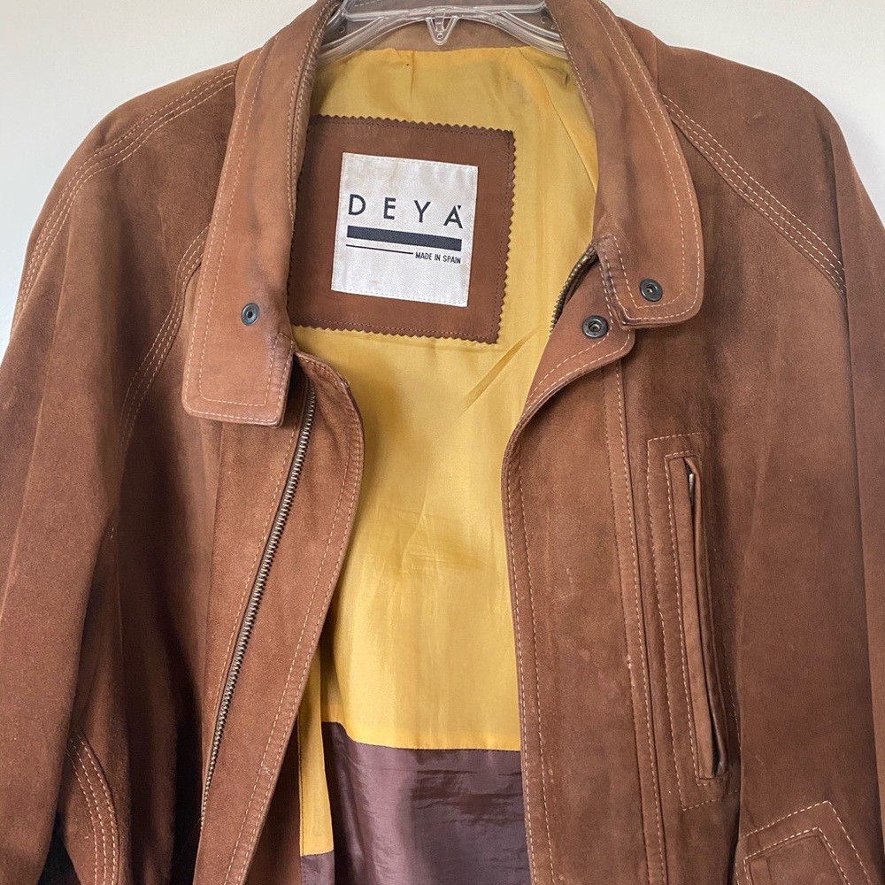 Suede Men's Jacket - Picture 3 of 5